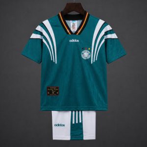 Retro Kids 1996 Germany Away Jersey - Front