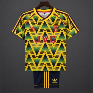 Retro Kids 91 93 Arsenal Away Jersey - Front