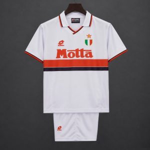 Retro Kids 93 94 AC Milan Away Jersey - Front