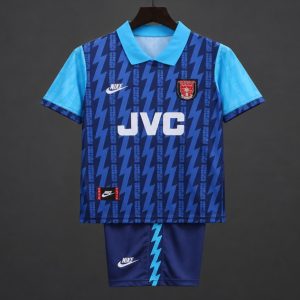 Retro Kids 94 95 Arsenal Away Jersey - Front