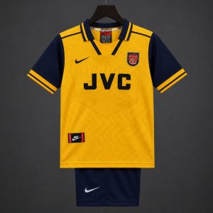 Retro Kids 96 97 Arsenal Away Jersey - Front