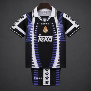 Retro Kids 97 98 Real Madrid Third Jersey - Front