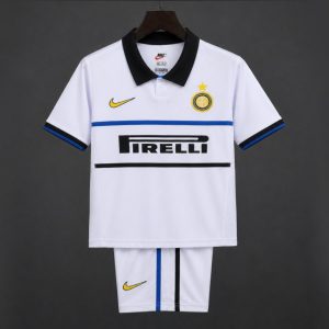 Retro Kids 98 99 Inter Milan Away Jersey - Front