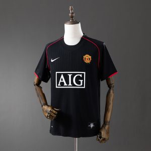 Retro M-U 07 08 Black S-XXL - Front