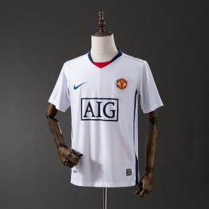 Retro M-U 08 09 Champions League Away Edition S-XXL - Front