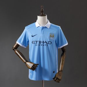 Retro Manchester City 15 16 Home S-XXL - Front