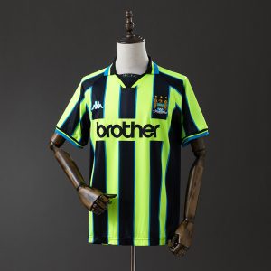 Retro Manchester City 98 99 away S-XXL - Front