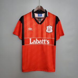 Retro Nottingham Forest 94 95 Red S-XXL - Front