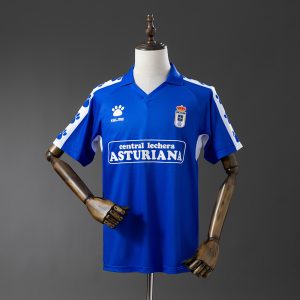 Retro Real Oviedo 90 91 Home S-XXL-2 - Front