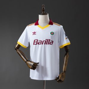 Retro Roma 91 92 Away S-XXL - Front