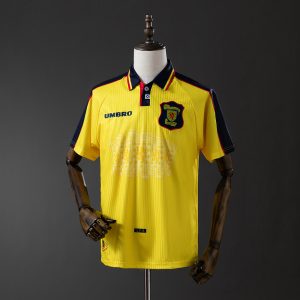 Sale Retro Scotland 96 98 Yellow S-XXL - Front