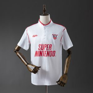Sale retro Sevilla 91 92 Home S-XXL - Front