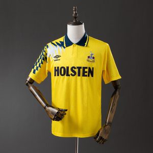 Retro Tottenham 92 94 Away Yellow S-XXL - Front