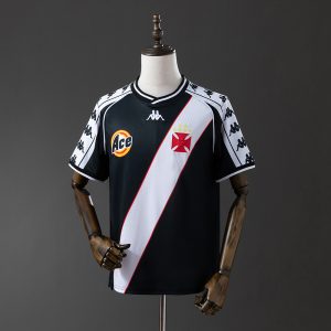 Retro Vasco da Gama 2000 黑色 S-XXL - Front