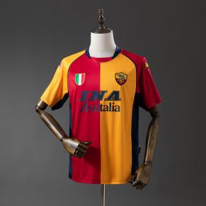 Roma 01 02 Champion Edition Retro Jersey S-XXL - Front