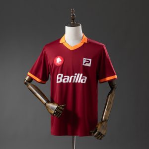 Roma 82 83 Home Retro Jersey S-XXL - Front