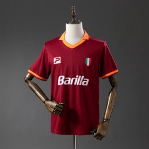 Roma 83 84 Home Retro Jersey S-XXL - Front