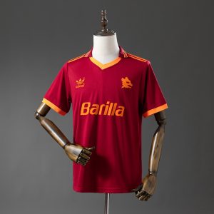 Roma 92 94 Home Retro Jersey S-XXL - Front