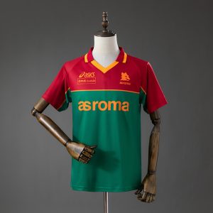 Roma 95 96 Retro Training JerseyS-XXL - Front