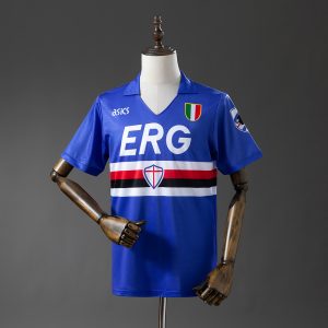 Sampdoria 94 95 Home Retro Jersey S-XXL - Front