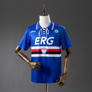 Sampdoria 94 95 Home Retro Jersey S-XXL-2 - Front