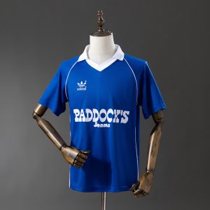 Sale Schalke 04 84 85 Home Retro Jersey S-XXL - Front