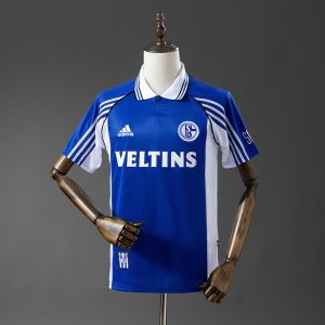 Sale Schalke 04 98 00 Home Retro Jersey S-XXL - Front