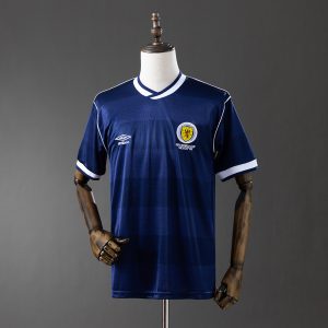 Sale Scotland 87 88 Home Retro Jersey S-XXL - Front