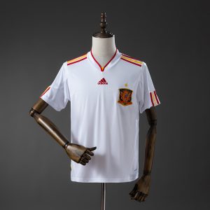 Spain 11 12 Away Retro Jersey S-XXL - Front