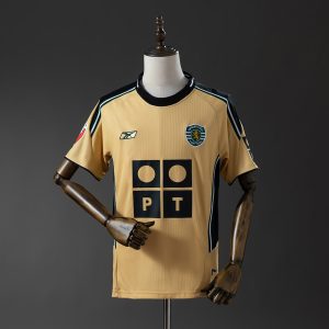 Sporting Lisbon 03 04 Away Retro Jersey S-XXL - Front