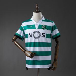 Sporting Lisbon 18 19 Home Retro Jersey S-XXL - Front