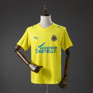 Villarreal 08 09 Home Retro Jersey S-XXL - Front