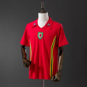 Wales 1976 79 Home Retro Jersey S-XXL - Front