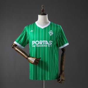 Sale Werder Bremen 88 89 Home Retro Jersey S-XXL - Front
