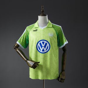 Sale Wolfsburg 97 98 Home Retro Jersey S-XXL - Front