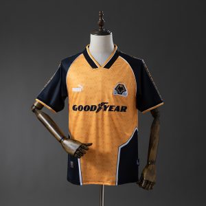 Sale Wolves 96 98 Home Retro Jersey S-XXL - Front