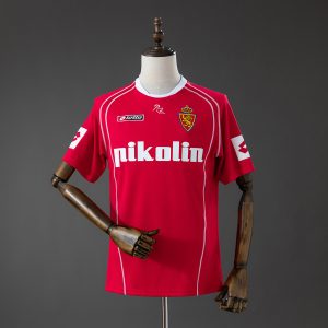 Sale Zaragoza 04 05 Away Retro Jersey S-XXL - Front