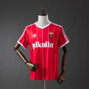 Sale Zaragoza 83 84 Away Retro Jersey S-XXL - Front