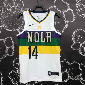 2018 Season New Orleans Pelicans City Edition #14 Brandon Ingram Jersey - Image 1