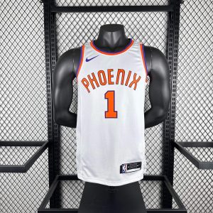 New arrivals 2018 Season Phoenix Suns Retro #1 Devin Booker Jersey - Image 1