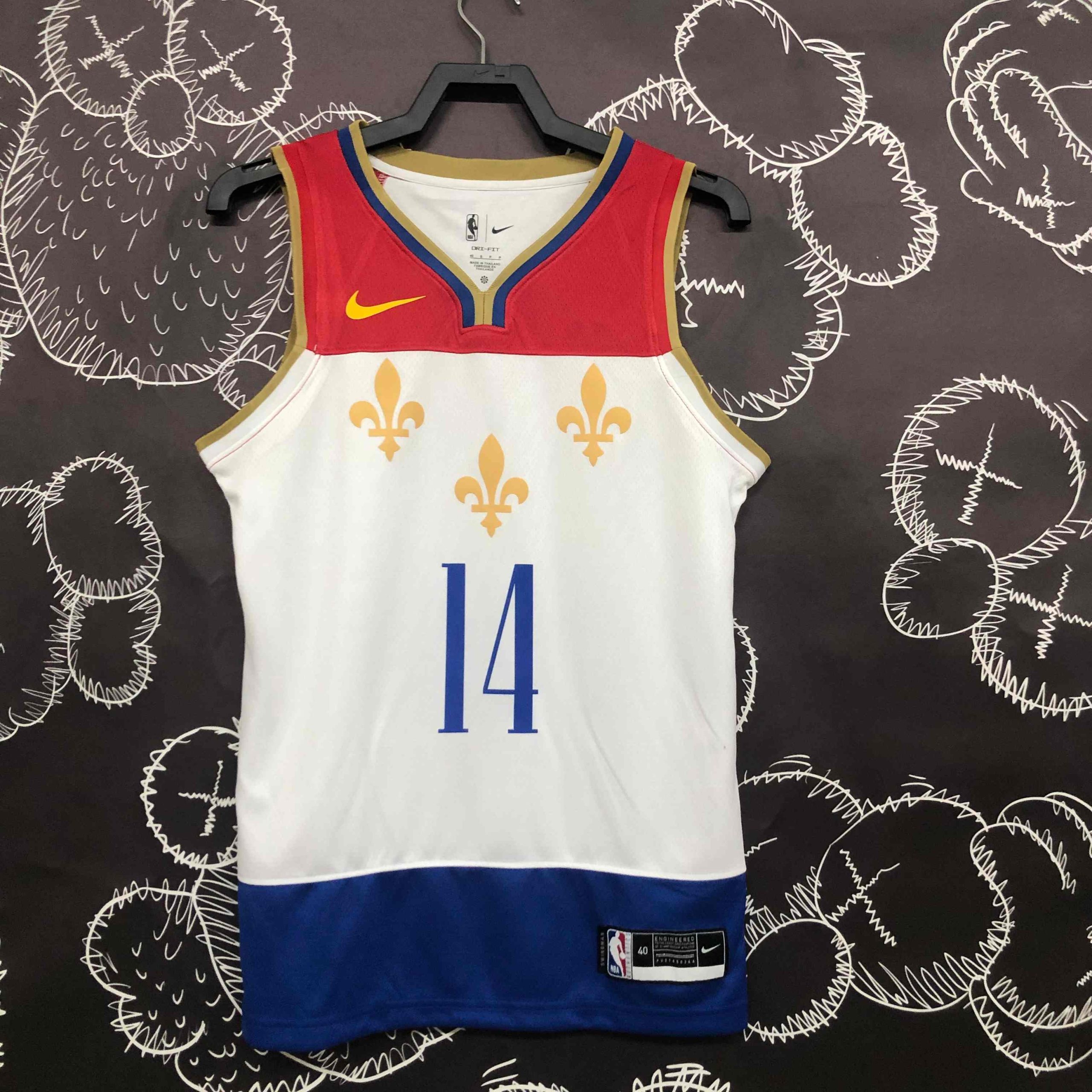 2020 season new orleans pelicans city edition #14 brandon ingram jersey image 1 2020 Season New Orleans Pelicans City Edition #14 Brandon Ingram Jersey - Image 1