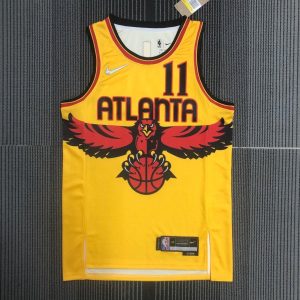 2022 Season Atlanta Hawks City Edition #11 Trae Young Jersey - Image 1