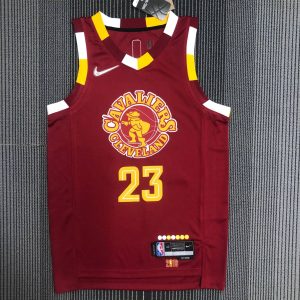 2022 Season Cleveland Cavaliers City Edition #23 LeBron James Jersey - Image 1