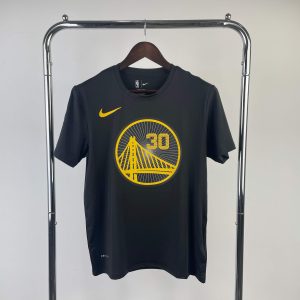 2022 Season Golden State Warriors City Edition #30 Stephen Curry Quick-Dry T-Shirt - Image 1