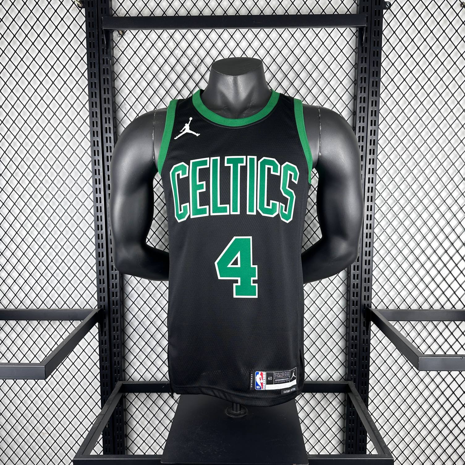 2023 season boston celtics jordan edition #4 jrue holiday jersey image 1 2023 Season Boston Celtics Jordan Edition #4 Jrue Holiday Jersey - Image 1