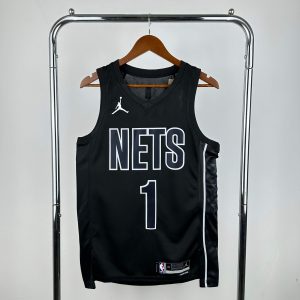 2023 Season Brooklyn Nets Jordan Edition #1 D'Angelo Russell Jersey - Image 1