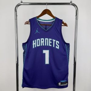 2023 Season Charlotte Hornets Jordan Edition #1 Jersey - Image 1