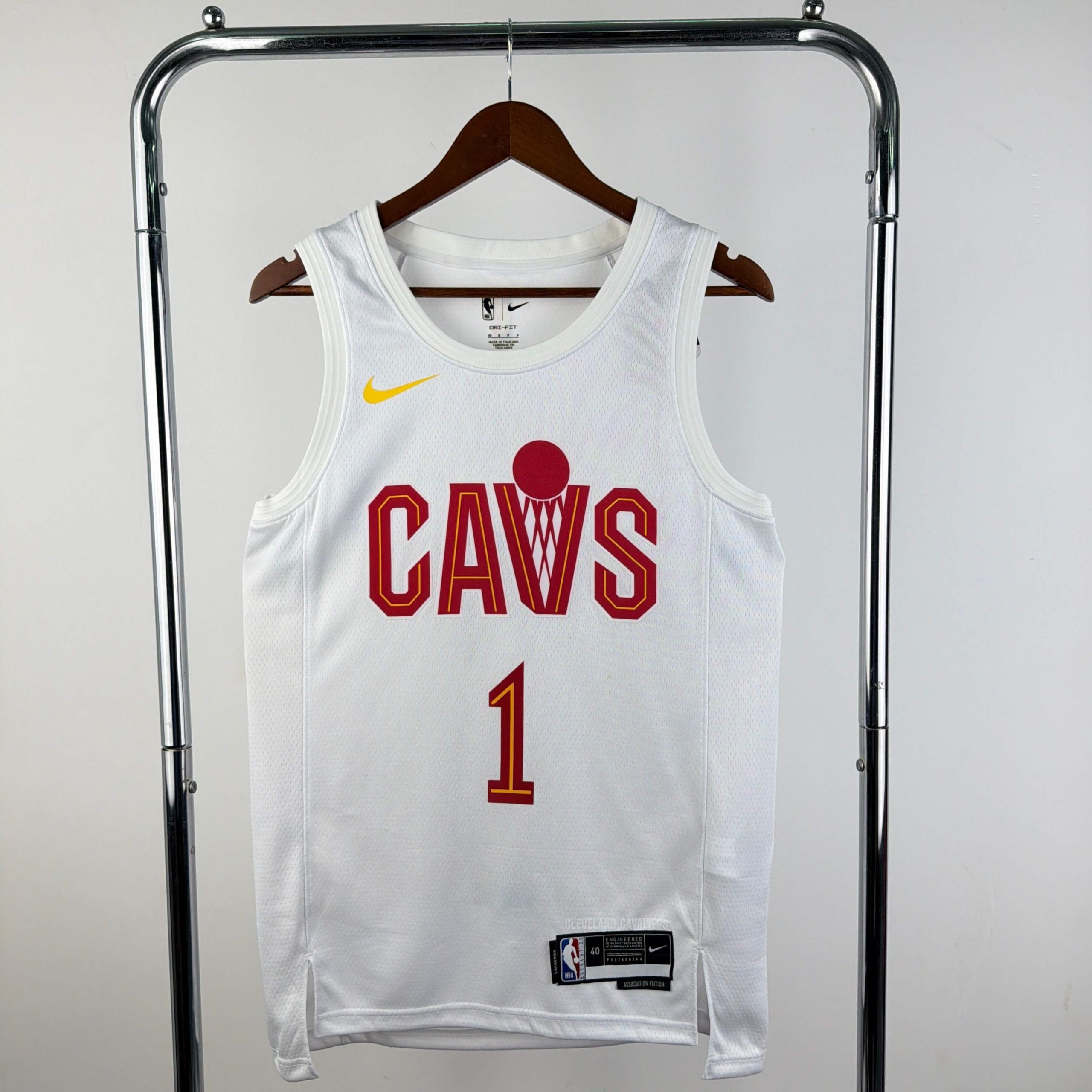 2023 season cleveland cavaliers white #1 james harden jersey image 1 2023 Season Cleveland Cavaliers White #1 James Harden Jersey - Image 1