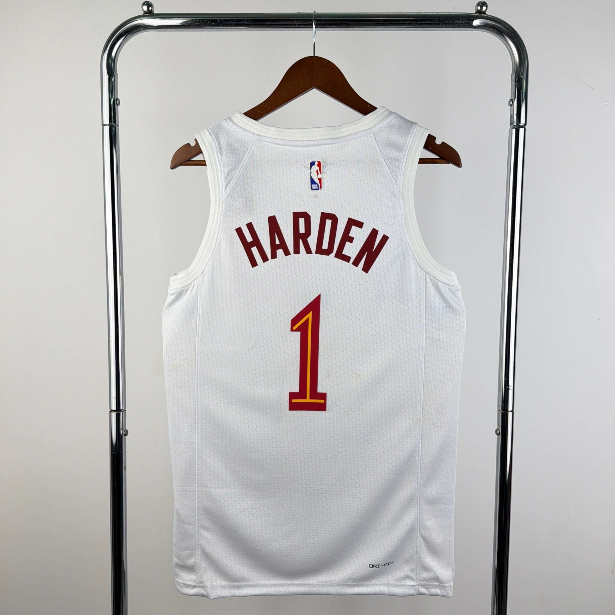 2023 season cleveland cavaliers white #1 james harden jersey image 2 2023 Season Cleveland Cavaliers White #1 James Harden Jersey - Image 2