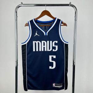 2023 Season Dallas Mavericks Jordan Edition #5 D'Angelo Russell Jersey - Image 1